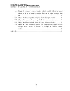 Obligațiile și Drepturile Contribuabililor Supuși Inspecției Fiscale - Pagina 2