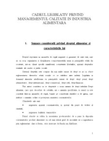 Cadrul legislativ privind managementul calității în industria alimentară - Pagina 2