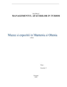 Muzee și expoziții în Muntenia și Oltenia - Pagina 1