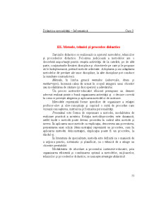 Metode, Tehnici și Procedee Didactice - Pagina 1