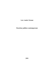Doctrine Politice Contemporane - Pagina 1
