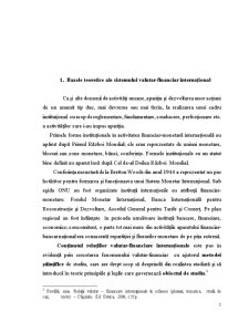 Caracteristica Relațiilor Valutare Internaționale și a Sistemului Monetar-financiar Internațional - Pagina 3