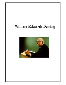 William Edwards Deming - Pagina 1