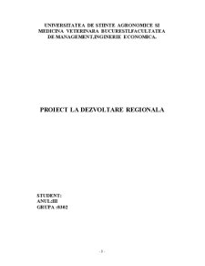 Dezvolatre regională - Județul Ialomița - Pagina 1