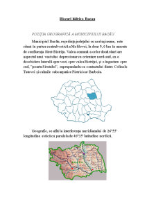 Riscuri hidrologice în Județul Bacău - Pagina 1