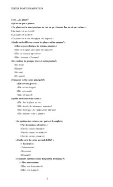 Teste în franceză horticultură - Pagina 1