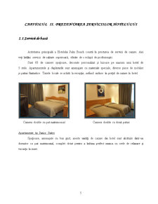 Proiect gestiune hotelieră - Palm Beach Hotel Mamaia - Pagina 5