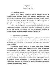 Politică de produs. Analiza caracteristicilor calitative al produselor fabricate la SA Carmez Chișinău - Pagina 4