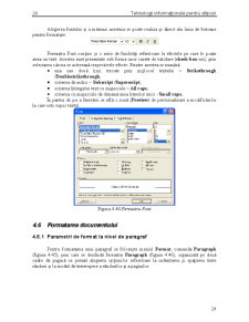 Procesorul de Texte Word - Pagina 24