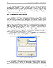 Procesorul de Texte Word - Pagina 32