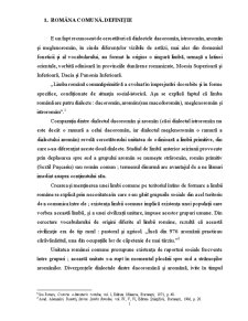 Dialectele Limbii Române - Pagina 1