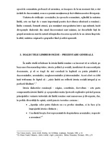 Dialectele Limbii Române - Pagina 2