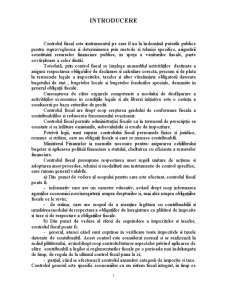 Controlul Fiscal - Mecanism de Combatere a Evaziunii Fiscale în România - Pagina 2