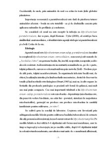 Paratuberculoza în România - Pagina 2