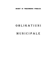 Obligațiuni municipale - Pagina 1