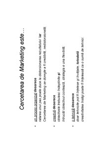 Cercetarea de Marketing - Pagina 32