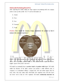 Mcdonald’s - Behind the Golden Arches Product Policy and Other 4 ps - Pagina 5