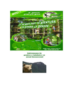 Adventure Parc Brașov - Pagina 1