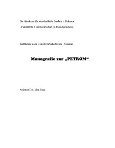 Monografie zur Petrom - Pagina 1