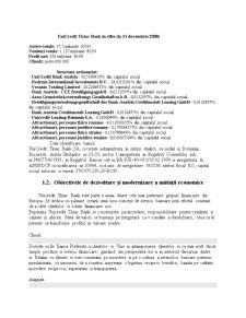 Caiet de practică la Unicredit Țiriac Bank - Pagina 3