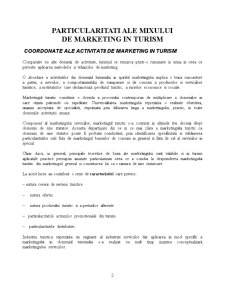 Marketingul serviciilor în turism într-o pensiune turistică - Pagina 2