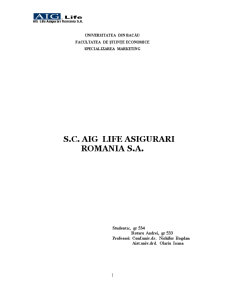 AIG Life Asigurări - tehnici de vânzare - Pagina 1