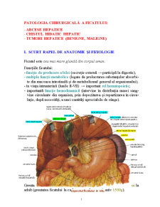 Patologie hepatică - Pagina 1