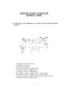 Dispozitive și circuite electronice - amplificator cu reacție tensiune-serie - Pagina 2