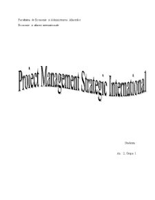 Managementul strategic internațional Rompetrol - Pagina 1