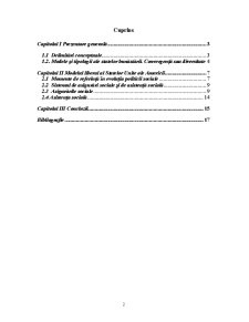 Modelul liberal de securitate socială - principii, practici, rezultate - Pagina 2
