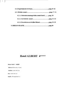 Hotel Albert - Delta Dunării - Pagina 3