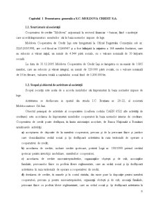 Determinarea punctelor forțe și slabe pe baza evaluării caracteristicilor strategice ale întreprinderii SC Moldova Credit SA Iași - Pagina 5