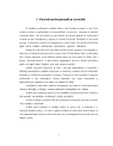 Studiu Privind Implementarea și Organizarea Auditului Intern în România - Pagina 3