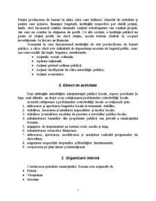 Organizarea și Conducerea Gestiunii Financiare la Primăria Municipiului Roman - Pagina 4