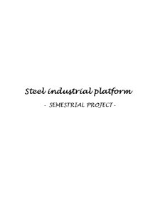 Platformă structură metalică - Pagina 1