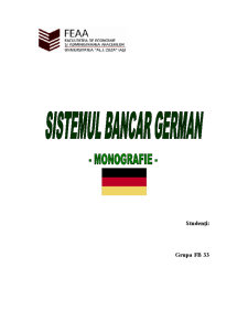 Sistemul Bancar German - Pagina 1