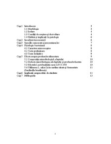 Microbiologia Produselor Alimentare - Lactobacilii - Pagina 2