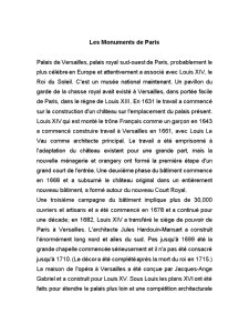 Franceză - Les monuments de Paris - Pagina 1