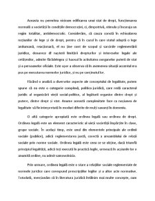 Conceptul și Garanțiile Legalității și ale Ordinii Legale - Pagina 4