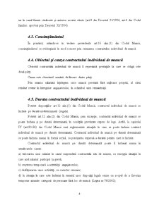 Efectele Contractului Individual de Muncă - Pagina 4