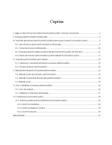 Evaluarea performanțelor profesionale pe categorii de funcționari publici - Pagina 1