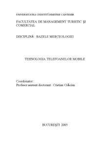 Tehnologie pentru Telefoane Mobile - Pagina 1