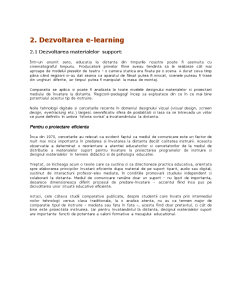 Dezvoltarea E-learning - Pagina 2