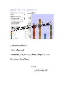 Economia de Schimb - Pagina 1