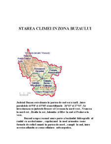 Starea climei în zona Buzăului - Pagina 2