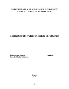 Specializări ale marketingului/marketingul social - Pagina 1