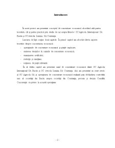 Concentrarea Economică dintre SC Agricola Internațional SA Bacău și SC Avicola Lumina SA Constanța - Pagina 3