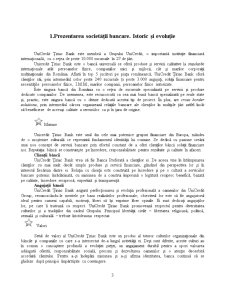 Studiu monografic la Unicredit Țiriac Bank - Pagina 3