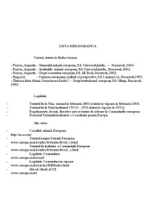 Consiliul Uniunii Europene - elemente de reformă instituțională - Pagina 4