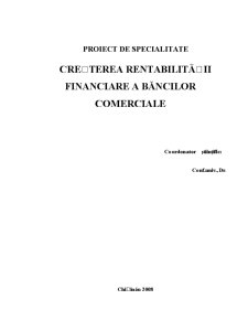 Creșterea Rentabilității Financiare a Băncilor - Pagina 1